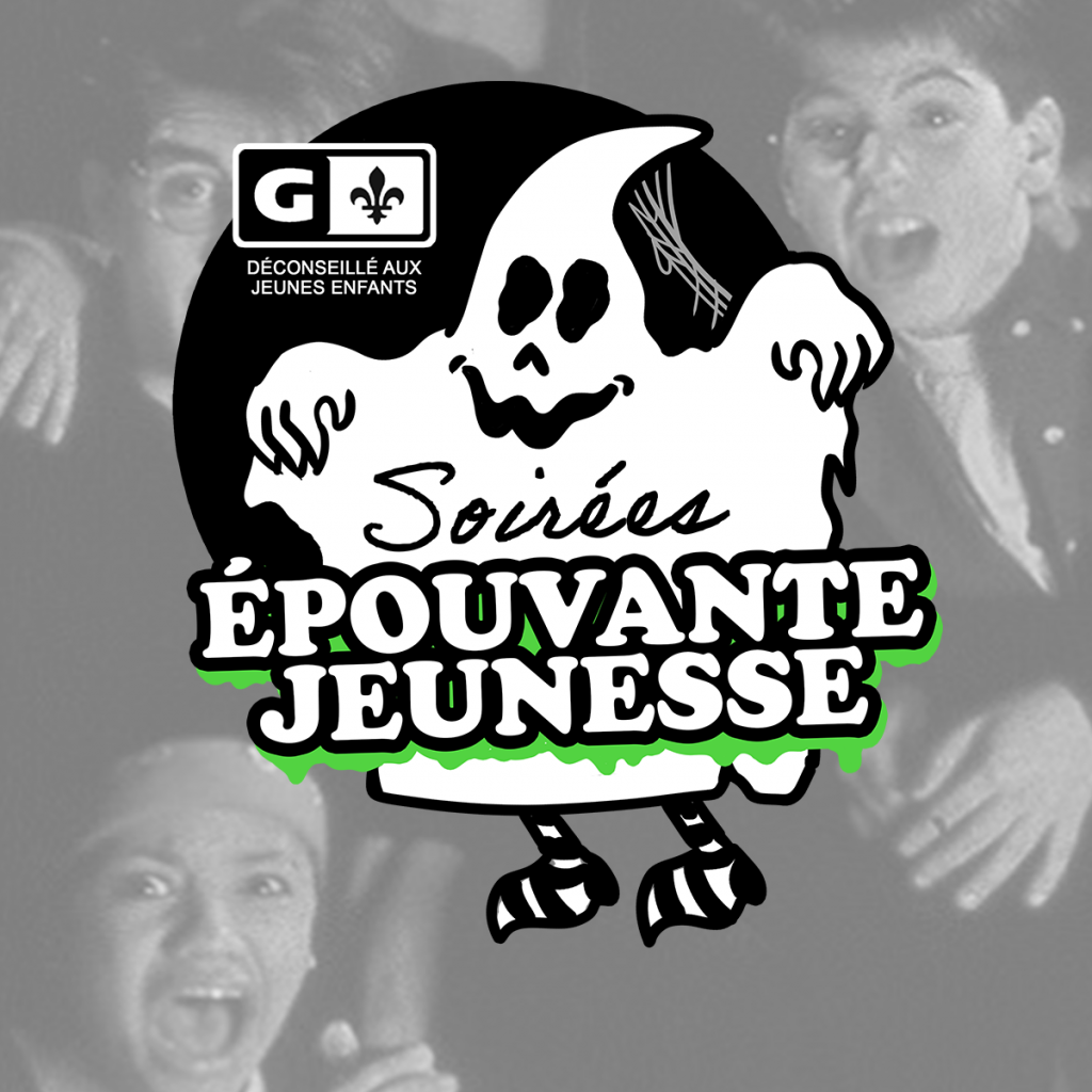 Ghost cartoon drawing for youth horror nights on Twitch.